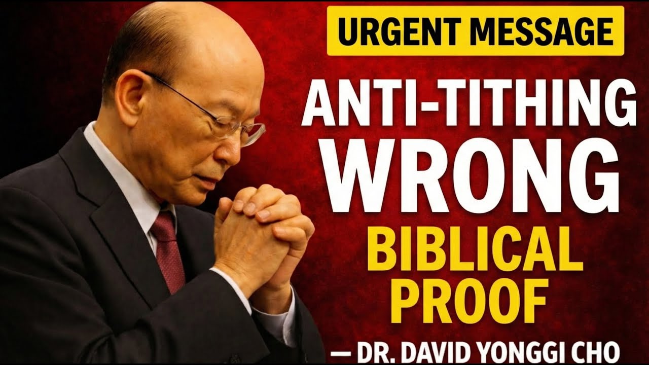Why Anti-Tithing Teachers Are Wrong (Here's the Biblical Proof They Ignore) | David Yongi Cho