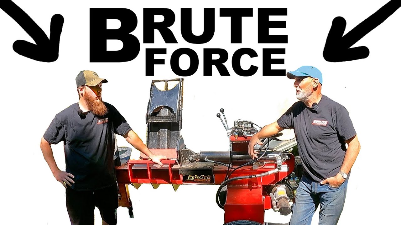 BRUTE FORCE Semi-Pro Wood Splitter