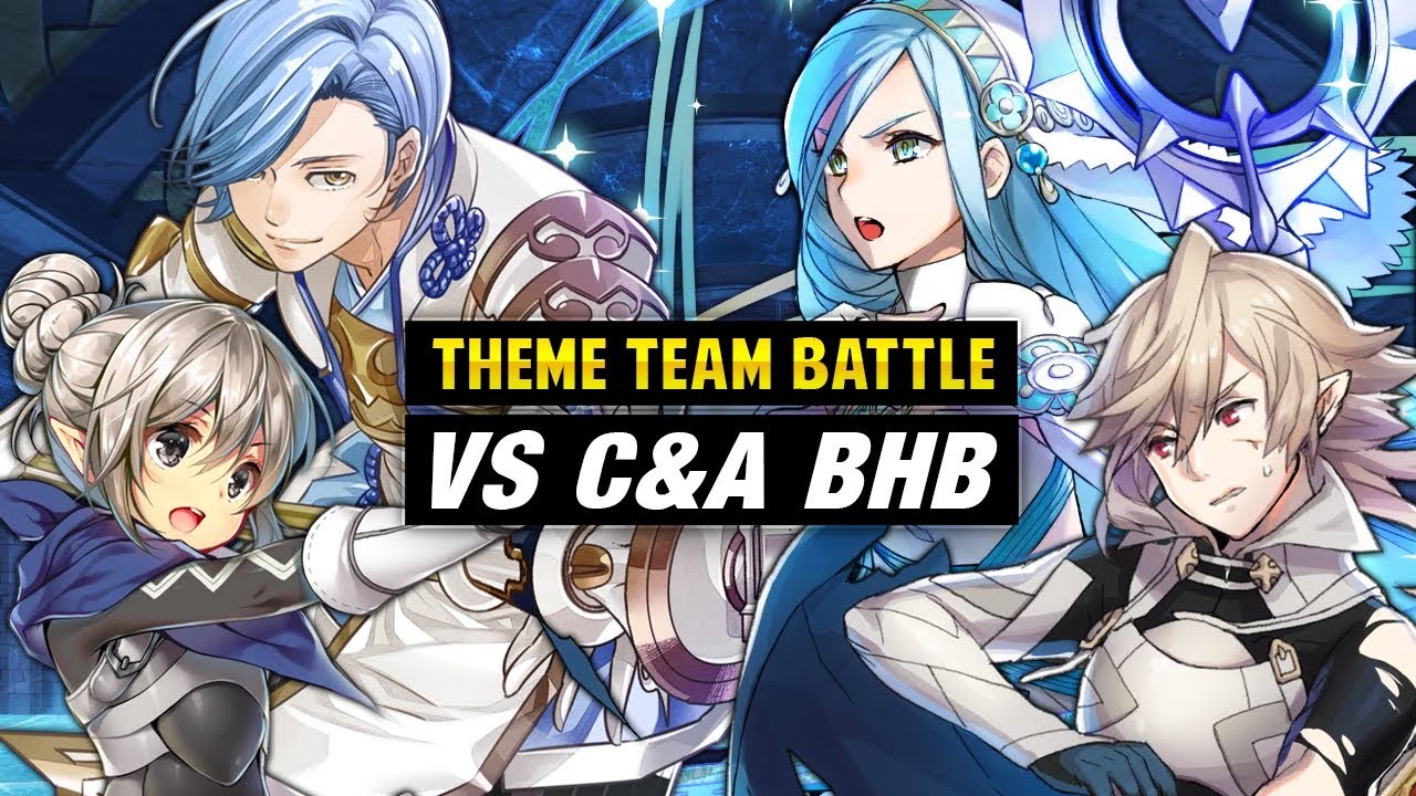 Corrin & Azura BHB Vs. Kana & Shigure - Fire Emblem Heroes Theme Team Battle