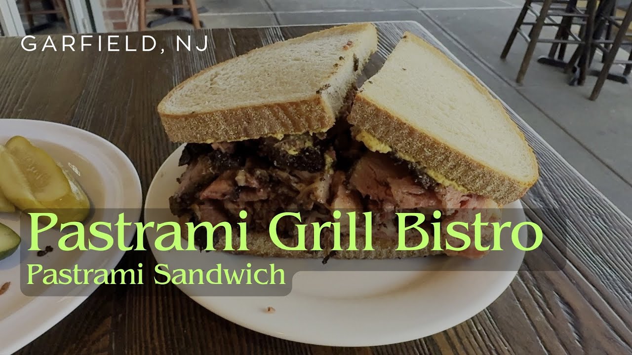 Katz’s Deli in New Jersey? Pastrami Grill Bistro, Garfield NJ #foodie  #vlog