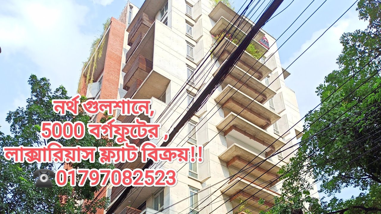 Gulshan North || 5000 sft 4 bedroom True Luxurious flat for SALE || Property Shop BD || Ep-155