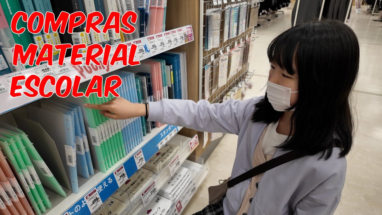 COMPRANDO MATERIAL ESCOLAR PRA ANNINHA - 12042025