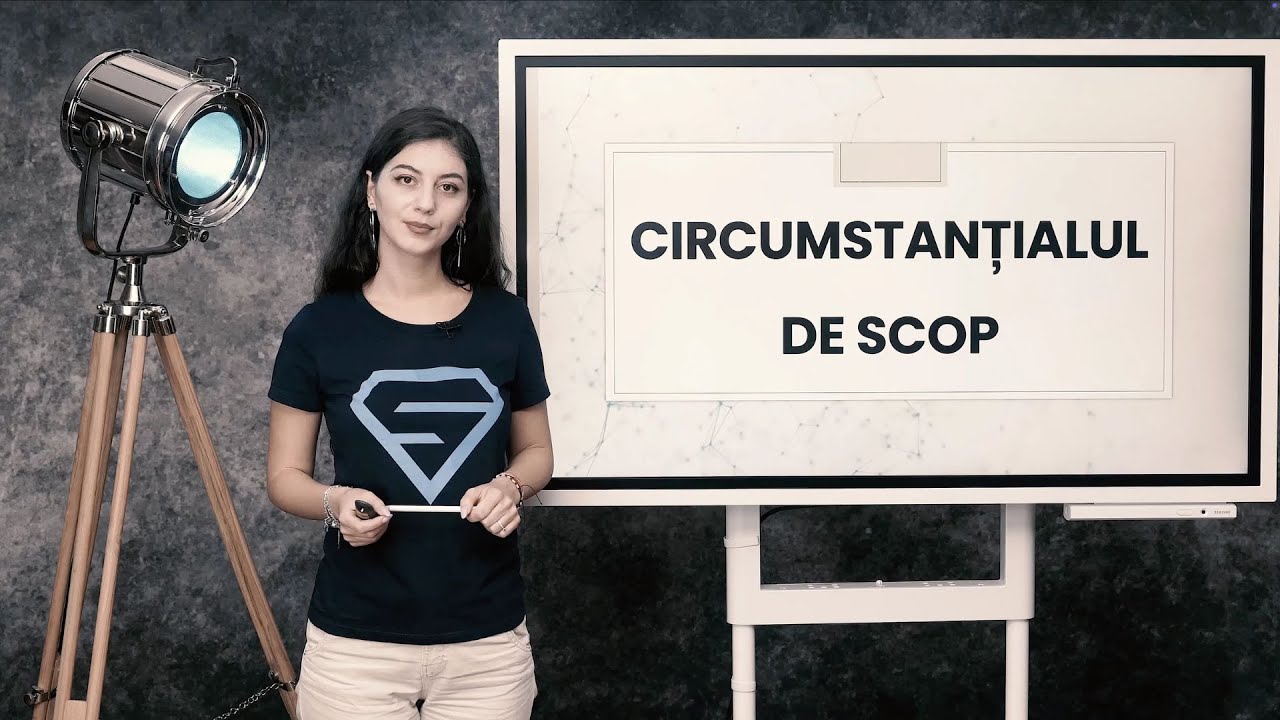 Circumstanțialul de scop - Explicații și exemple - Clasa a VIII-a