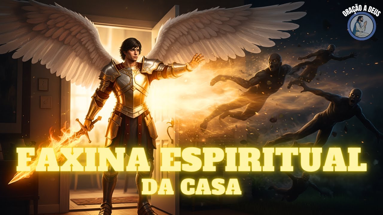 A GRANDE FAXINA ESPIRITUAL DA CASA: São Miguel Arcanjo Expulsa Todo Mal, Brigas e Doenças