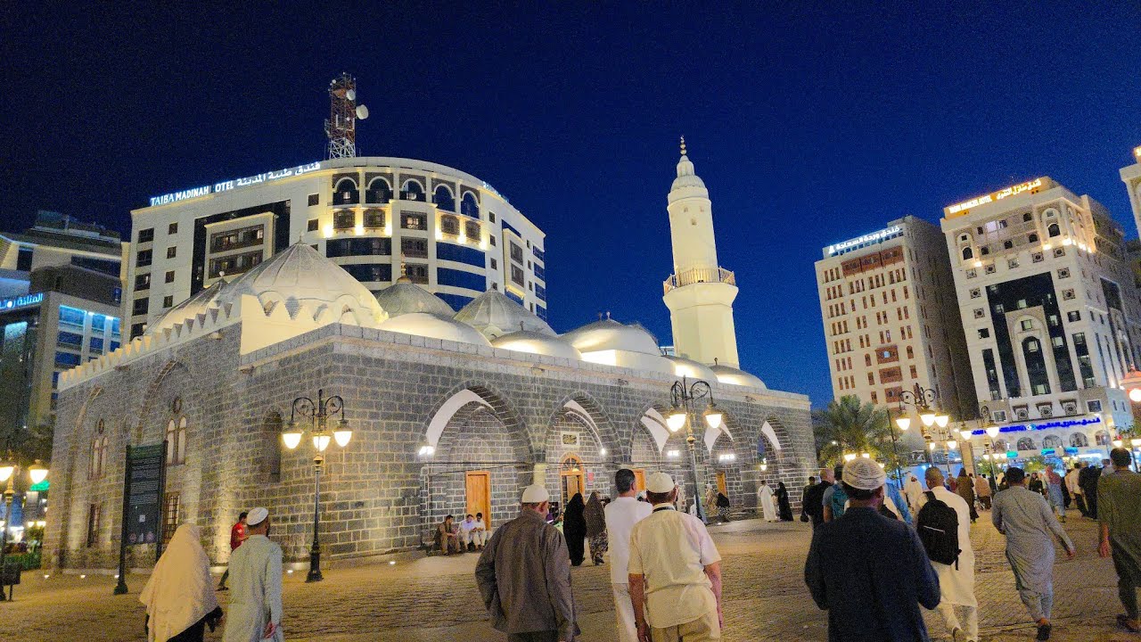 جولة بعد صلاة المغرب إلى مسجد الغمامة ومصليات العيد حوله