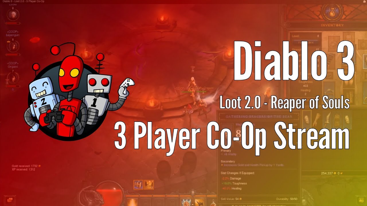 Diablo 3 - Loot 2.0 - 3 Player Co-Op