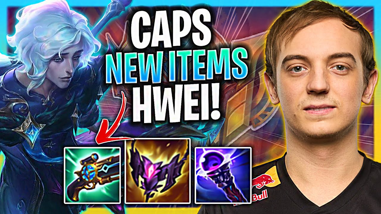 CAPS IS READY TO PLAY HWEI WITH NEW ITEMS! | G2 Caps Plays Hwei Mid vs Orianna!  Season 2024