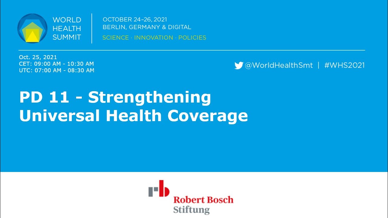 PD 11 - Strengthening Universal Health Coverage