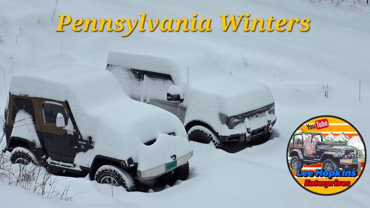 Snow Storm Aftermath Tionesta PA January 26, 2026