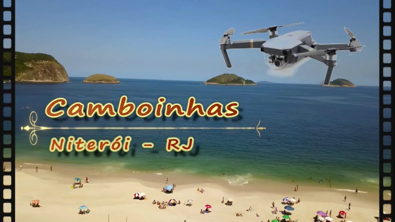 Praia de Camboinhas - Itaipú | Lagoa - Novas Imagens Aéreas 4K - Drone MAVIC PRO - Niterói - RJ
