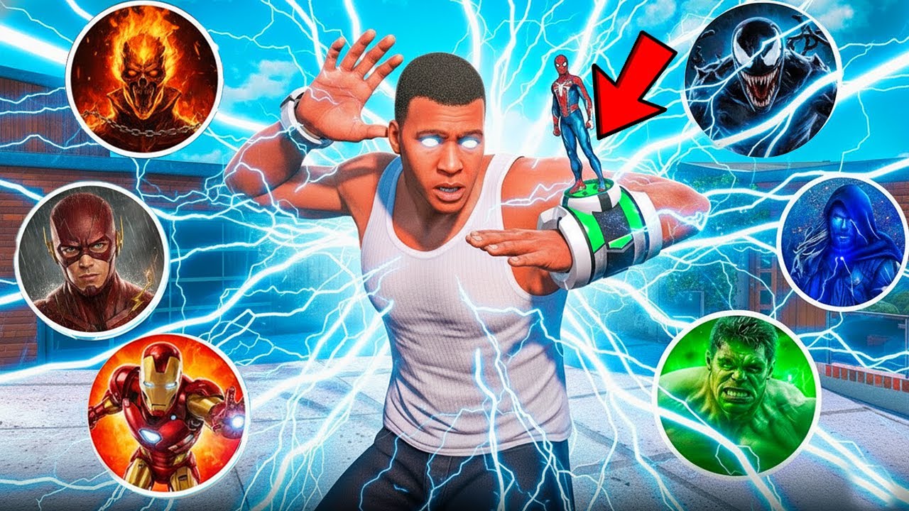 Franklin⚡Upgrade Mystery Container Avengers Super Watch Upgrade🔥In GTA 5 Telugu