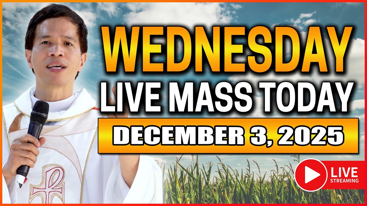 FILIPINO LIVE MASS TODAY ONLINE II DECEMBER 3, 2025 II FR. FIDEL ROURA