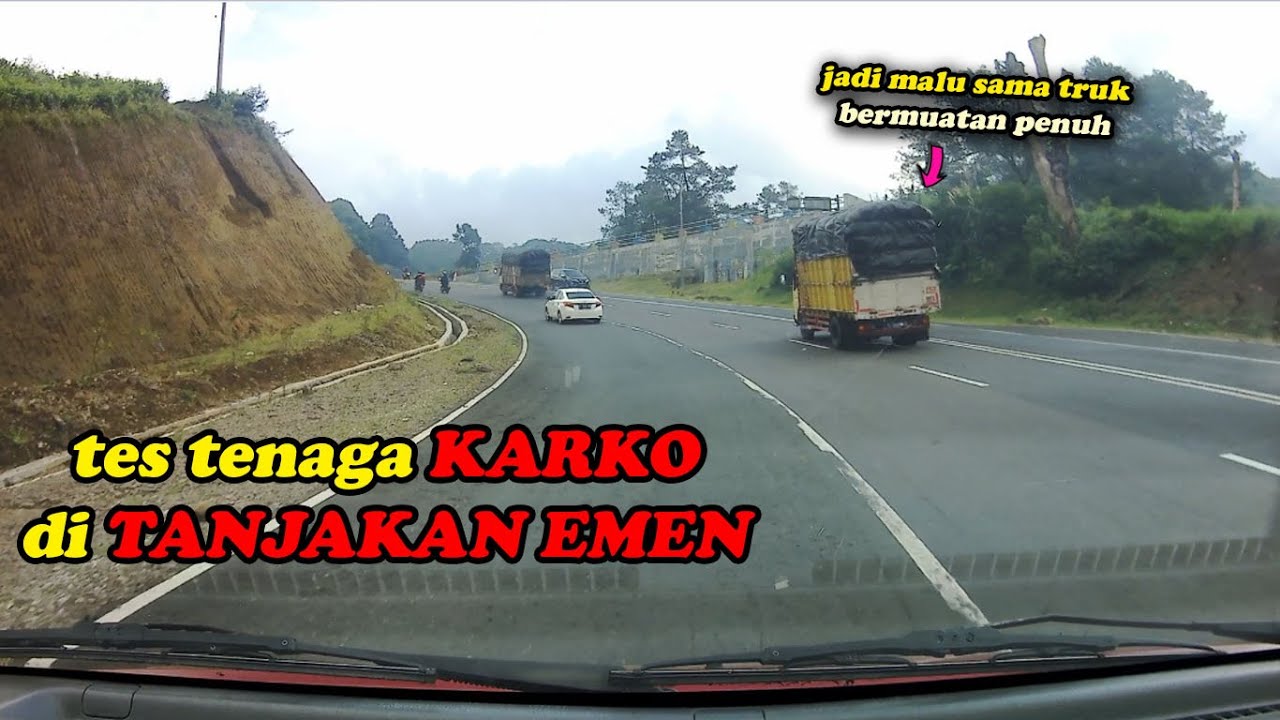 Tes Tenaga Karimun Kotak di Tanjakan Emen Subang !! AC & non AC !! KARKO