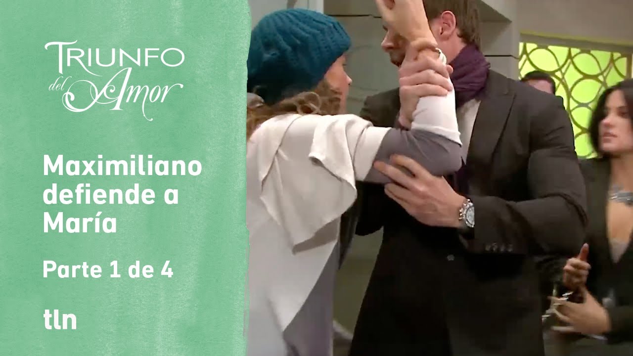 Triunfo del amor 1/4: Ximena le grita a María que es una trepadora | C-37 | tlnovelas