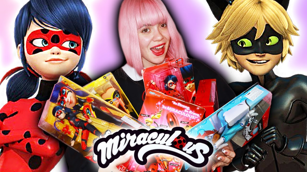 KUPIŁAM WSZYSTKIE ZABAWKI MIRACULOUS ZE SKLEPU 🐞 Biedronka i Czarny Kot