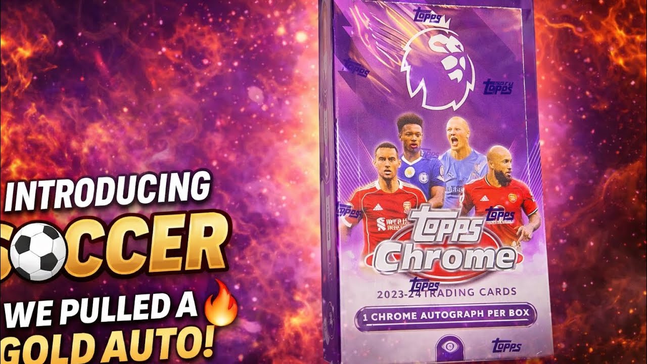 ⚽️ WE JUST PULLED A GOLD AUTO IN OUR FIRST SOCCER RIP ⚽️🔥