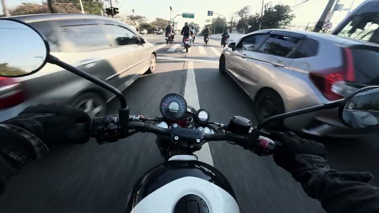 Royal Enfield Shotgun 650 POV 4K ASMR  | FOR WORK | EPISODE 1 #royalenfieldbrasil #shotgun650