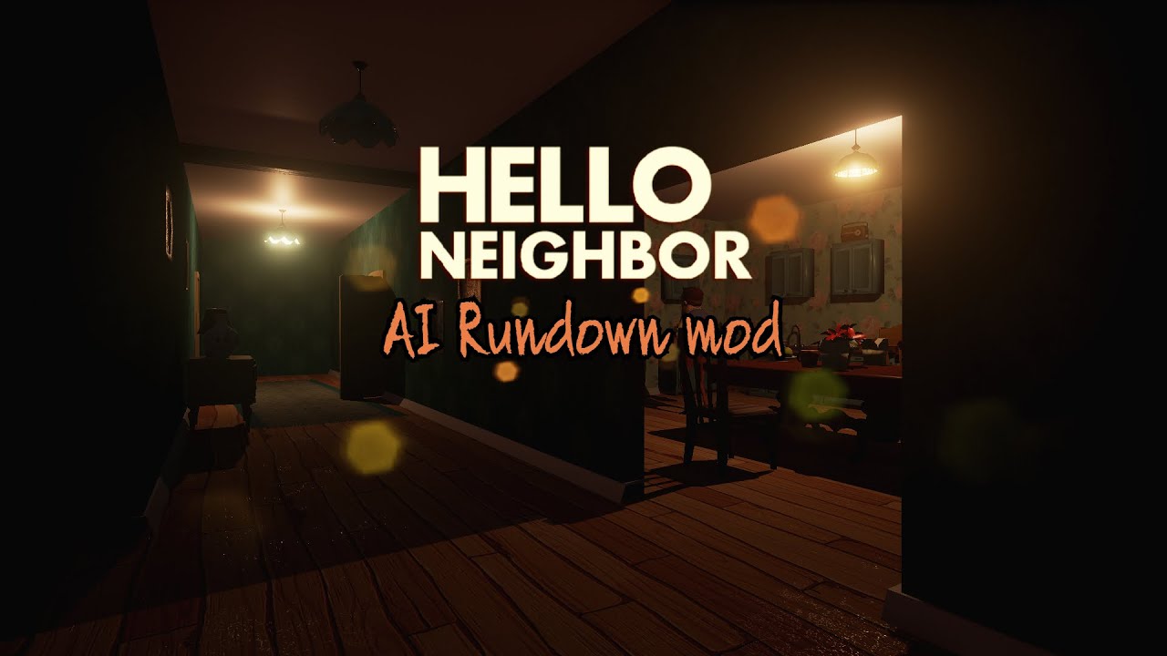Hello Neighbor Pre-Alpha || AI Rundown (Cinematic) Mod