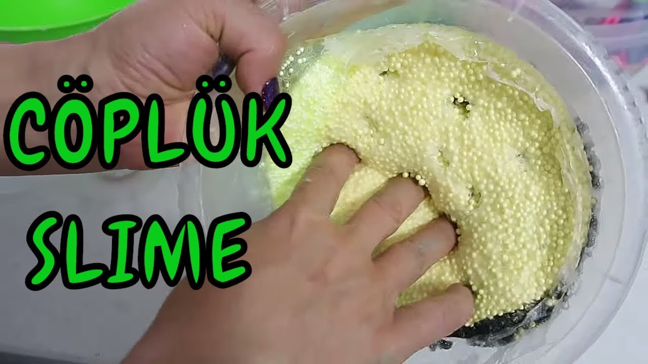 ALTIN KURU SLİME TAMİRİ İÇ SESİNLE NE BULDUYSAN AT DEV ÇÖPLÜK SLİME Bidünya Oyuncak🦄