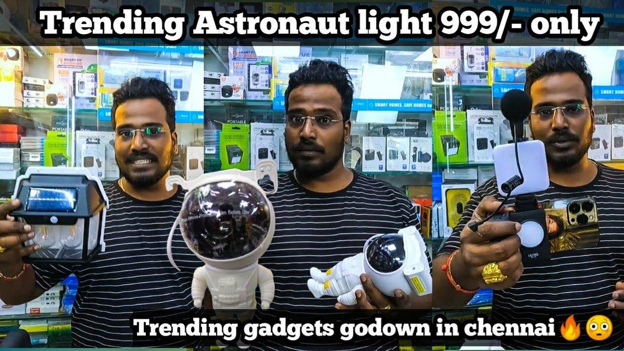 Vera level gadgets world🔥Trending Astronaut lights at just 999/-😳Kammi rate la gadgets🔥