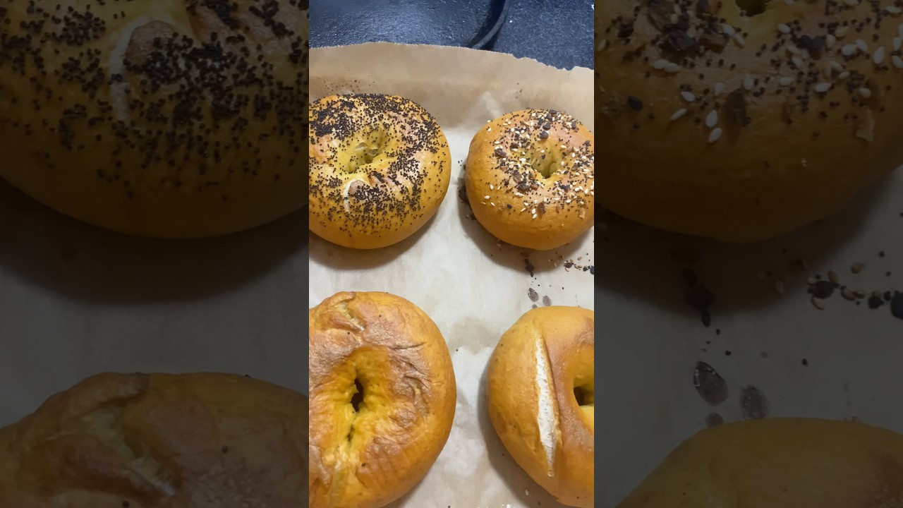 Bagels are now available! #bagels #baking #homemaderecipe #freshbaked #homemadeisbest