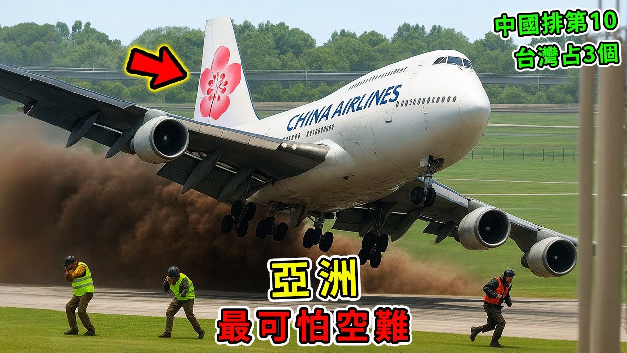 亞洲最可怕的10次空難！中國排第10、台灣竟佔3個，第一名造成超過500人罹難，只因一顆釘子。|#世界奇譚 #飛機事故 #空難 #世界之最 ...