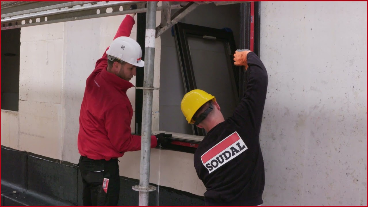 Easy and fast window installation with SoudaFrame SWI pre-frame