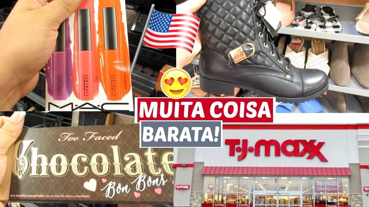 PIRANDO NA TJ MAXX LOTADA DE PRODUTOS! 😍
