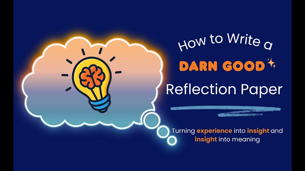 video   reflection paper success