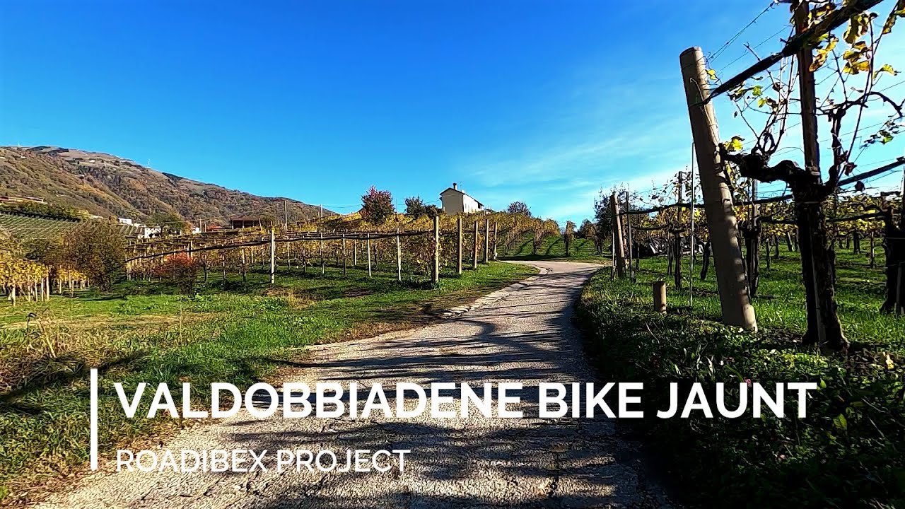 VALDOBBIADENE BIKE JAUNT (Secret climbs on the Prosecco Hills) - Virtual ride for indoor cycling