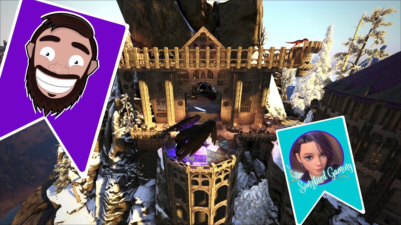 I built a base for a FAMOUS creator! Wait til you see his reaction... | Ark Survival Evolved