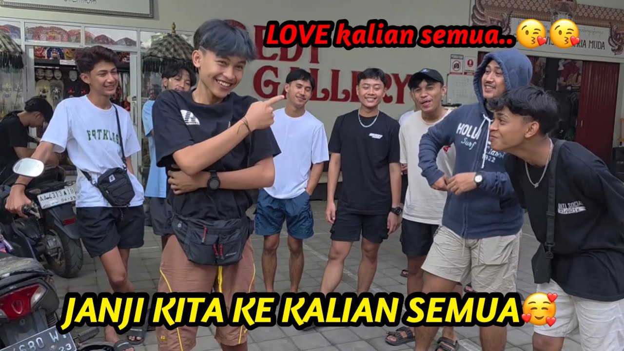 INILAH JANJI KITA KE KALIAN🥰