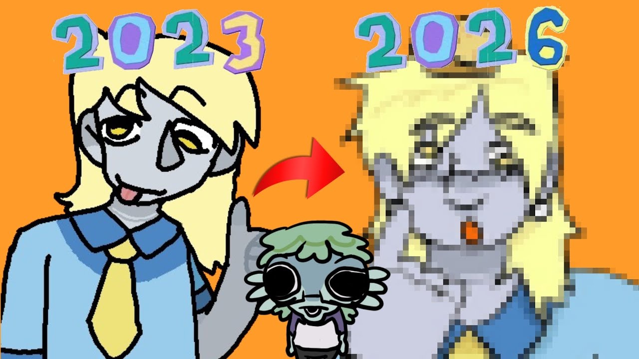 Redrawing Old Art ⭐️ — [2023 - 2024 art, my little pony,  saiki k, phantom of the opera]