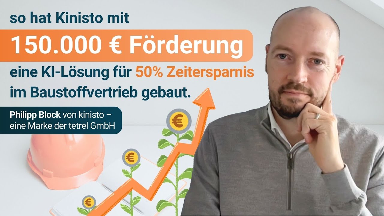 Wie Kinisto mit 150.000 € Förderung eine KI für 50 % Zeitersparnis baute