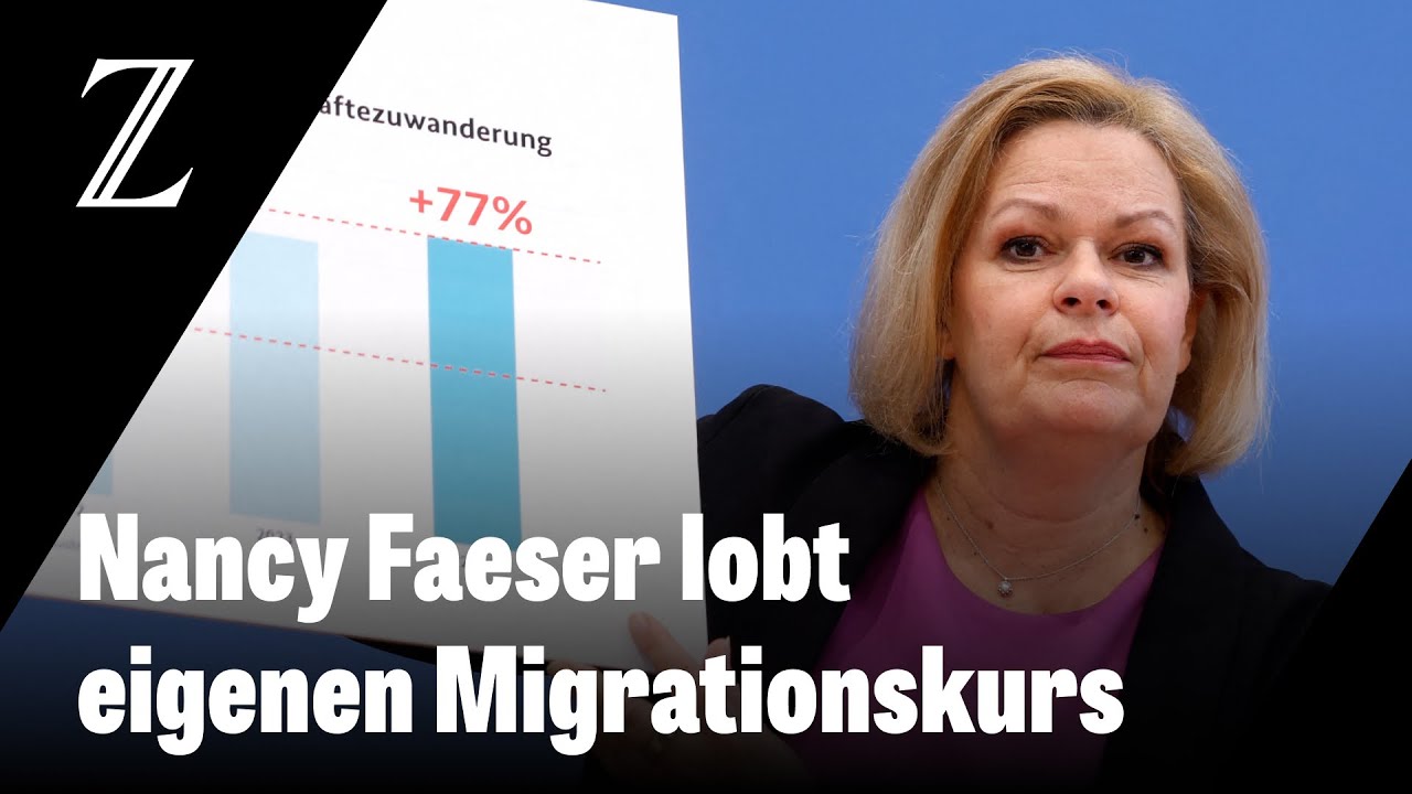 Faeser verteidigt Migrationspolitik der Ampelregierung