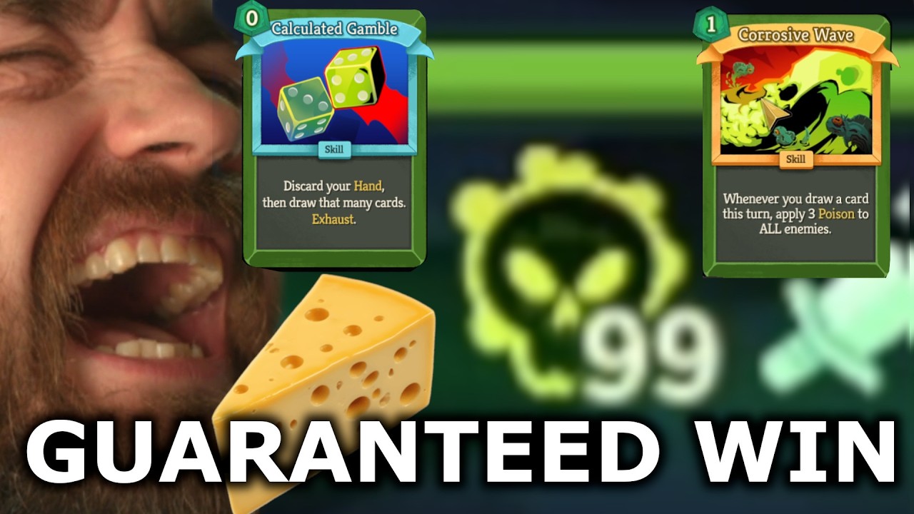 SLAY THE SPIRE 2 - WIN BY FORCING CHEESE STRAT (Silent Poison Guide)