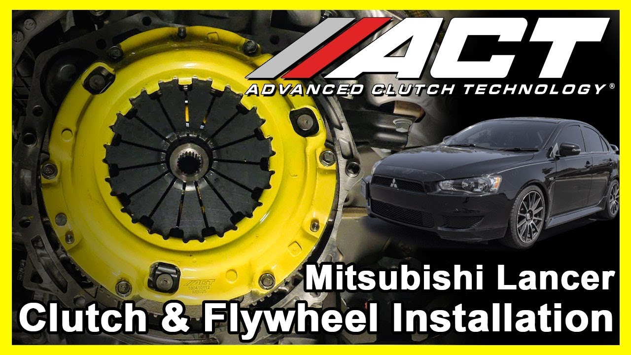 Установка сцепления ACT: Mitsubishi Lancer 2.0L (2008 - 2017) и Lancer 2.4L (2009 - 2017)