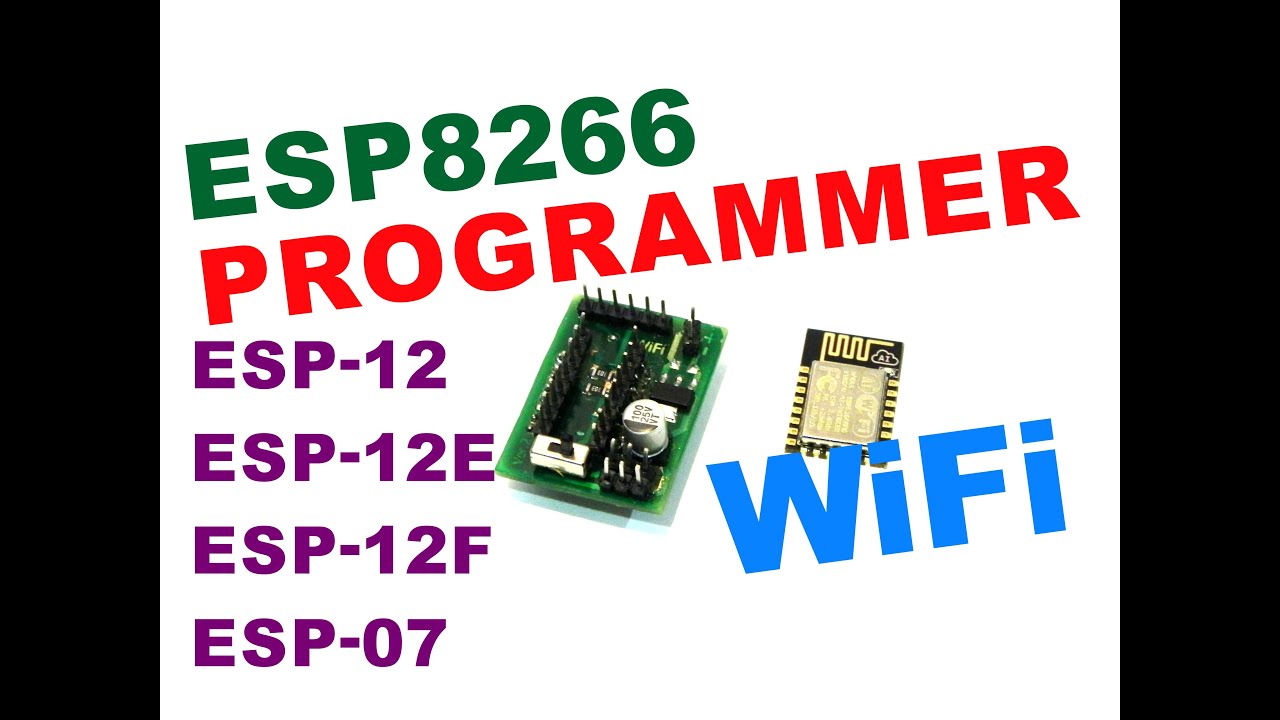 ESP8266 PROGRAMMER FOR ESP12/ 12E/ 12F AND ESP-07