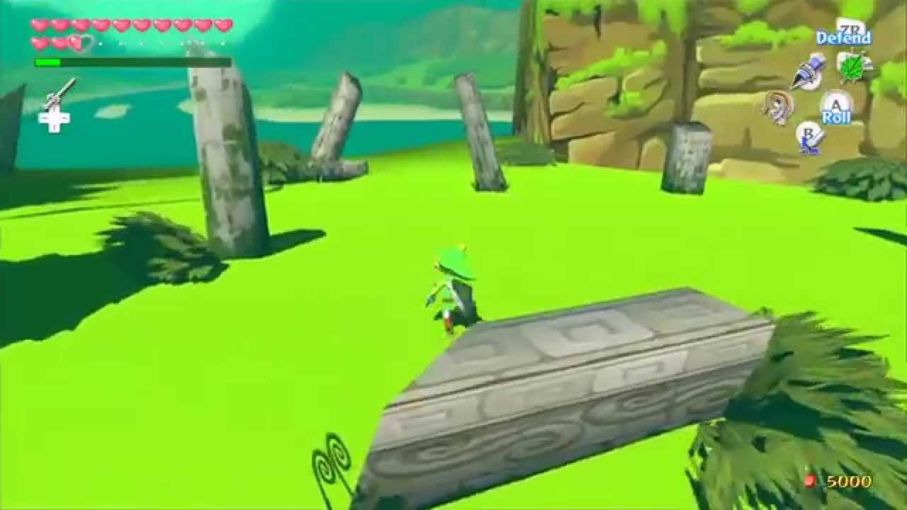 Getting to Hyrule Field in Wind Waker HD (Glitch)