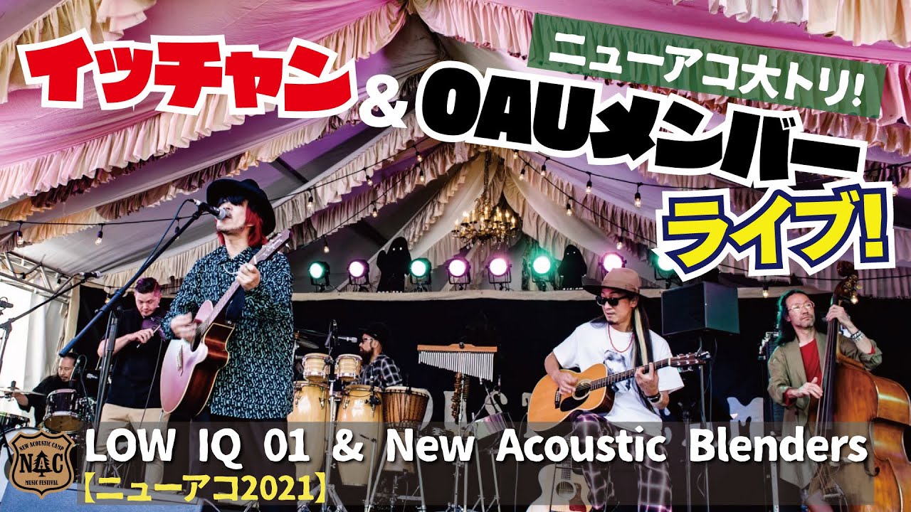 【圧巻】特別公開! LOW IQ 01 × New Acoustic Blenders LIVE!!【ニューアコ 2021】