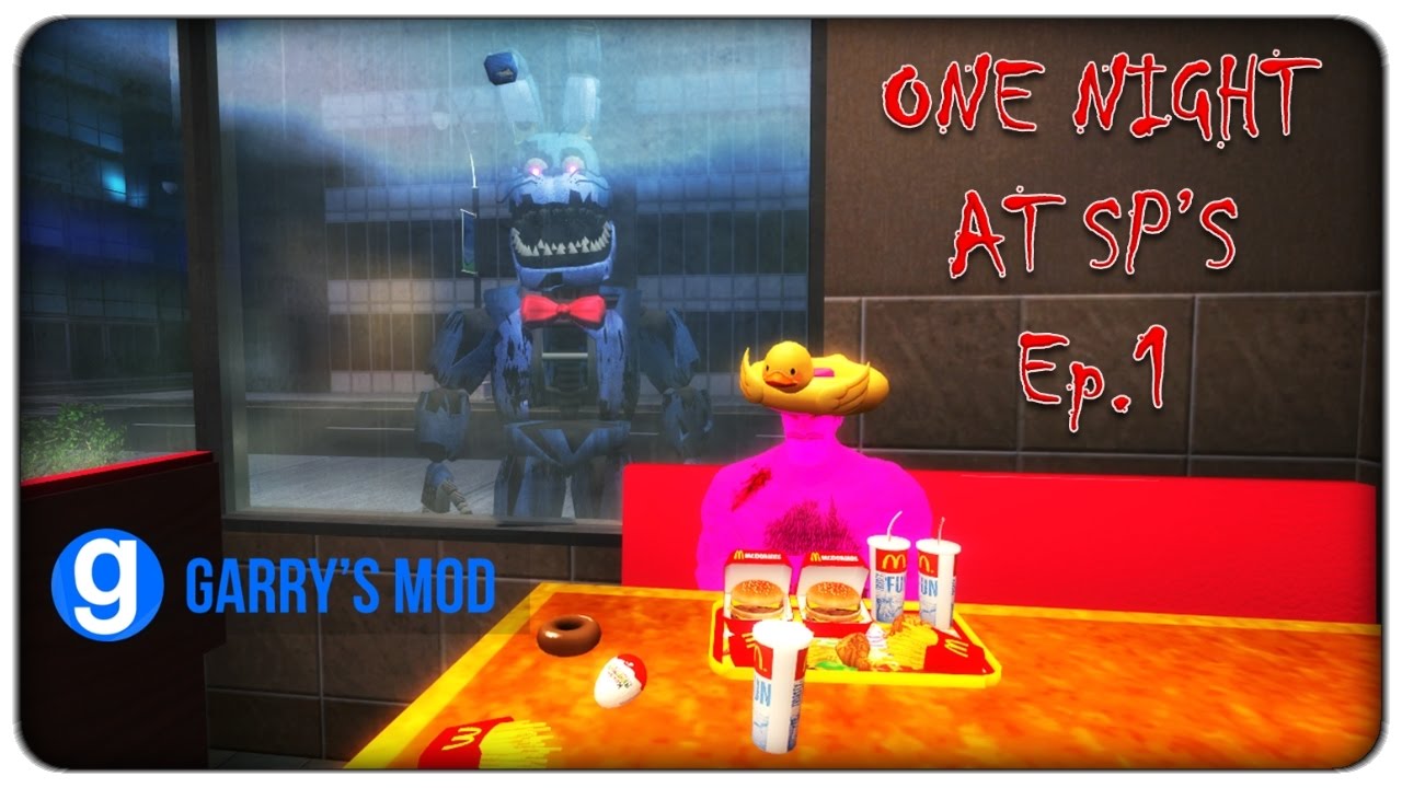 STALKERATI DAGLI ANIMATRONICS DI FNAF | One Night at Sp's ep. 01 - GMod [ITA]