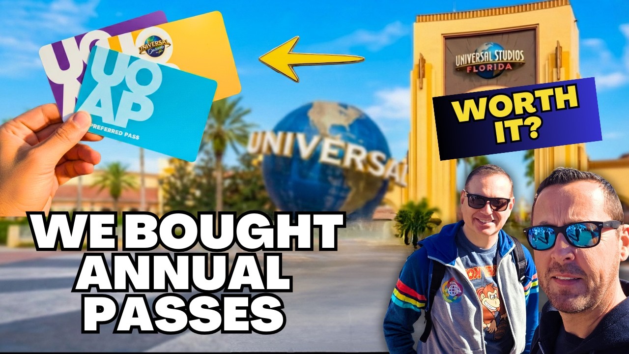 We bought UNIVERSAL STUDIOS Annual Passes Worth it ? |  New Years Eve | DISNEY WORLDJAN 2026