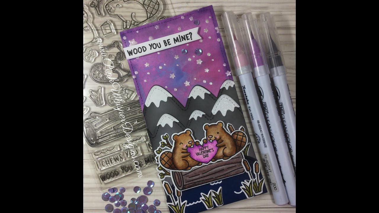 Lawn Fawn – Wood You Be Mine? (w/ Distress Oxide Sprays)