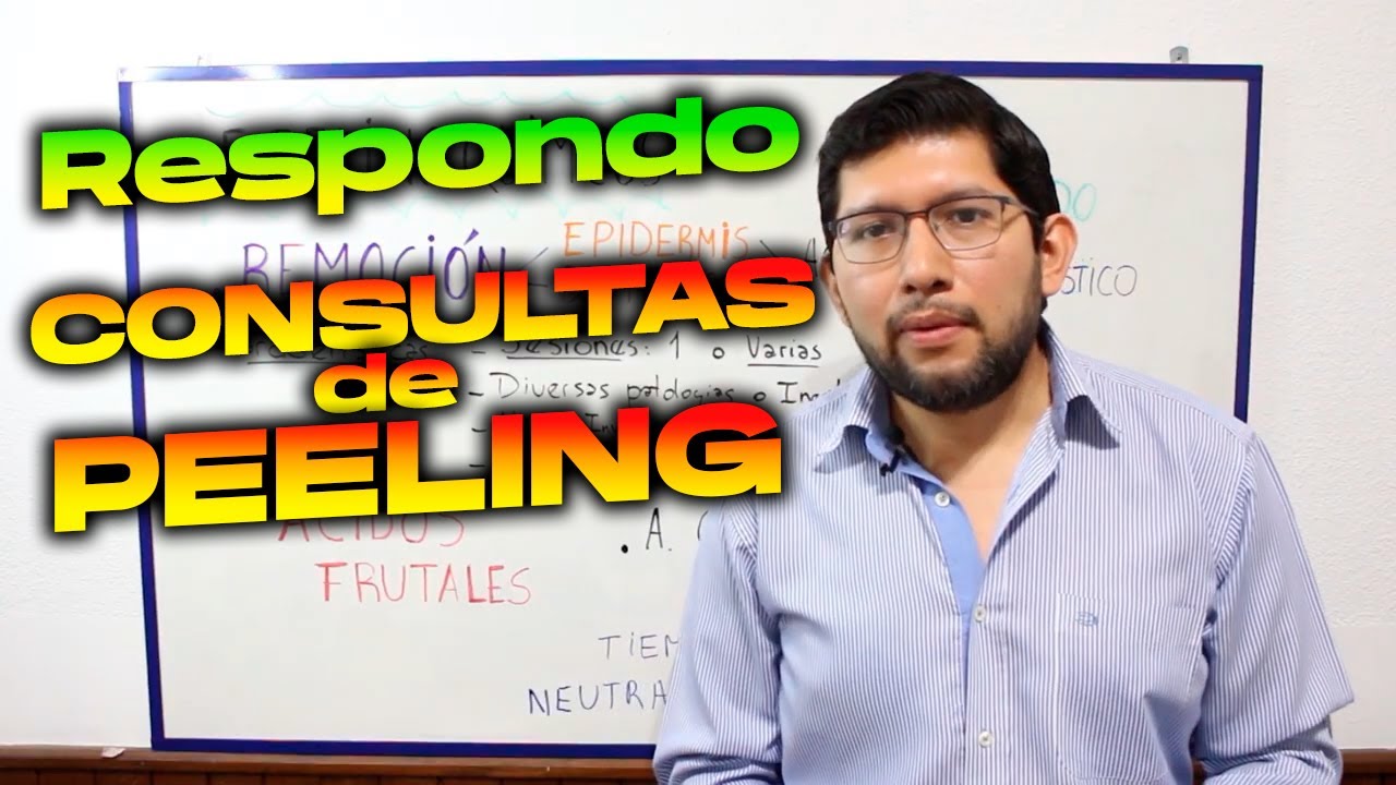 PEELING QUÍMICO ✅ RESPONDIENDO a sus CONSULTAS 🔥 , Acido Retinoico Acido Salicílico Dr Sergio Zerpa