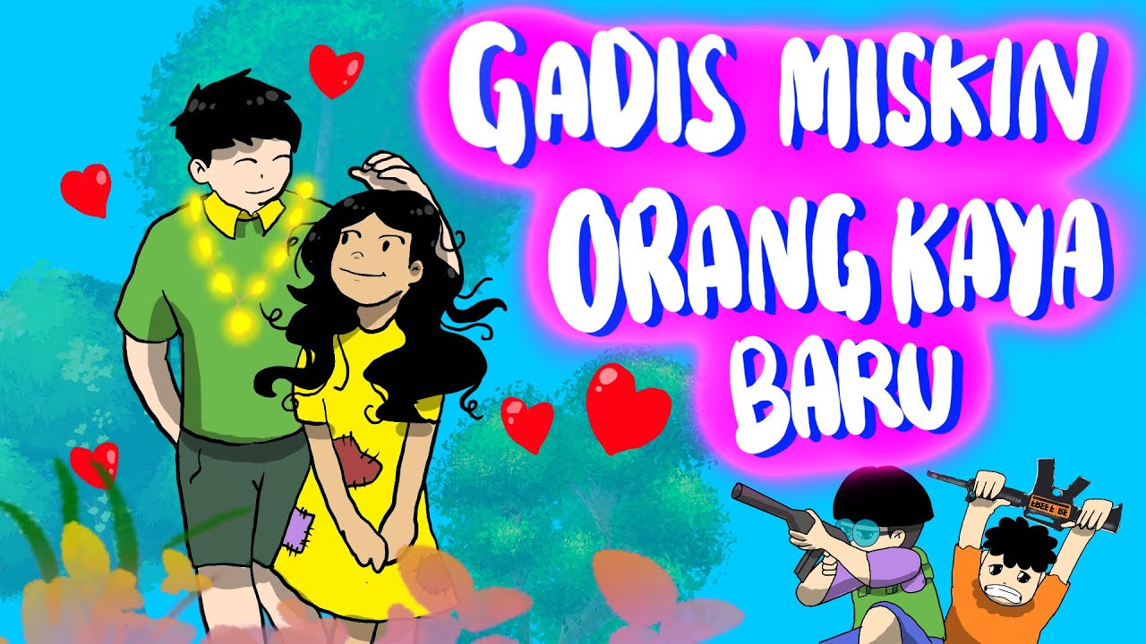 #kartunlucu  😭 ORANG KAYA BARU Vs GADIS MISKIN 😊 Cerita DURHAKA KEPADA IBUNYA 😁 #kartun