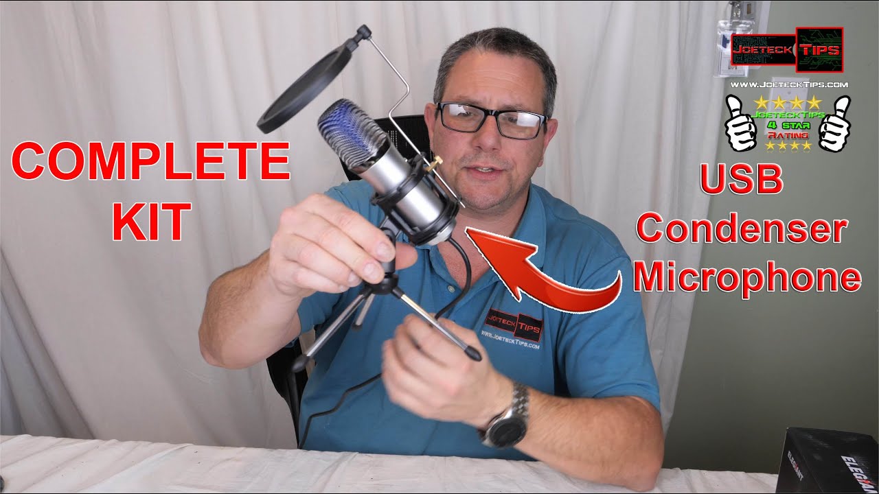 Elegant USB Microphone review | JoeteckTips