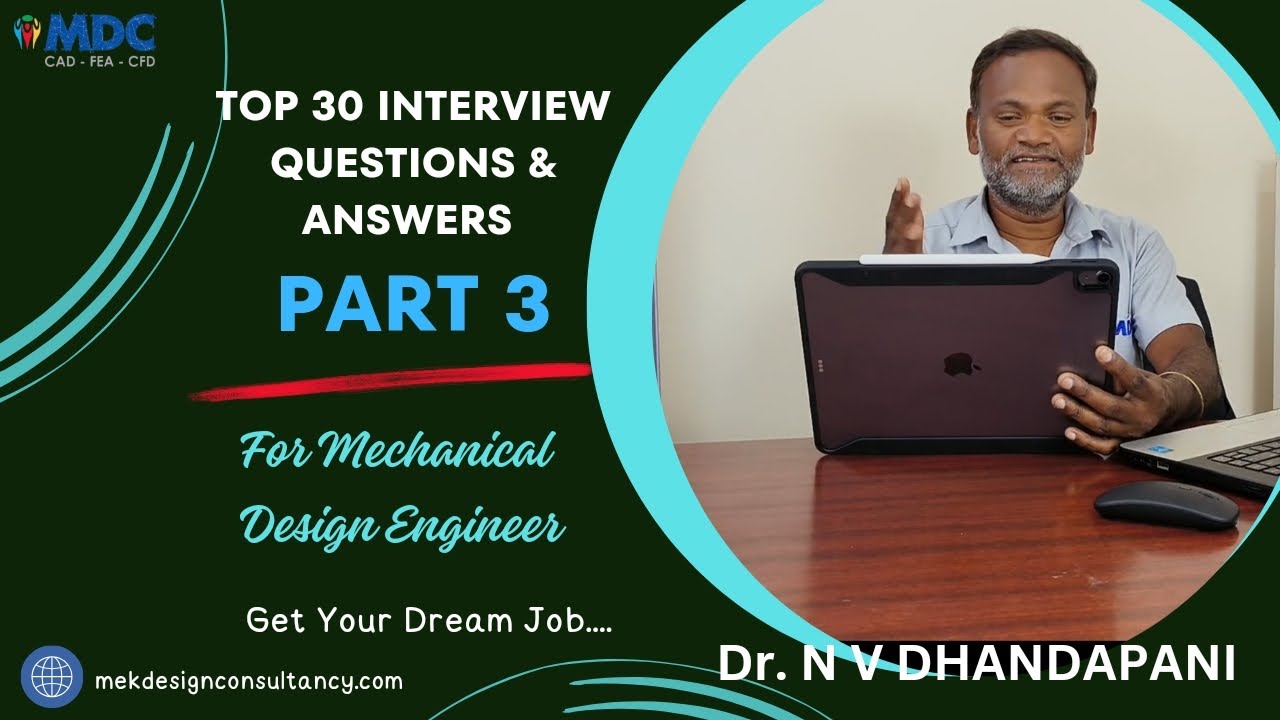 Mechanical design Engineer interview questions & answers | PART 3 #Tamil #design #job #interview