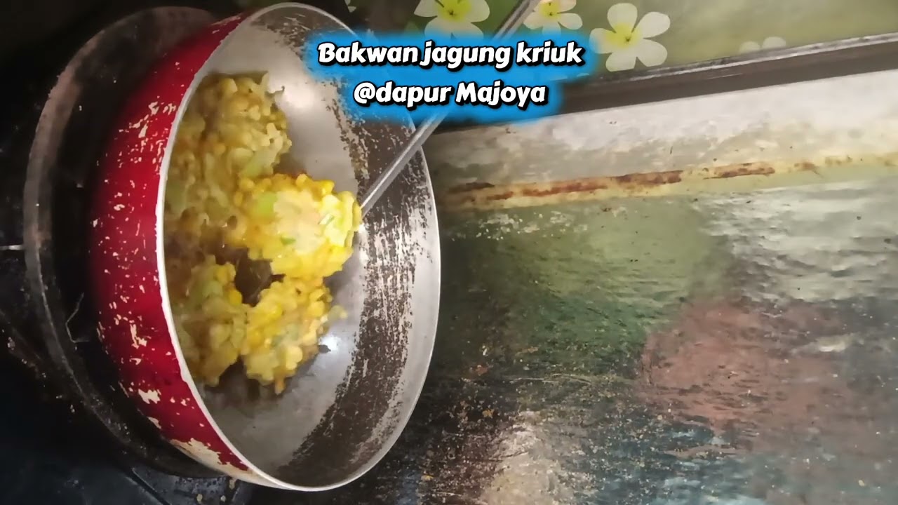 bakwan jagung manis kriuk tanpa tambahan bumbu