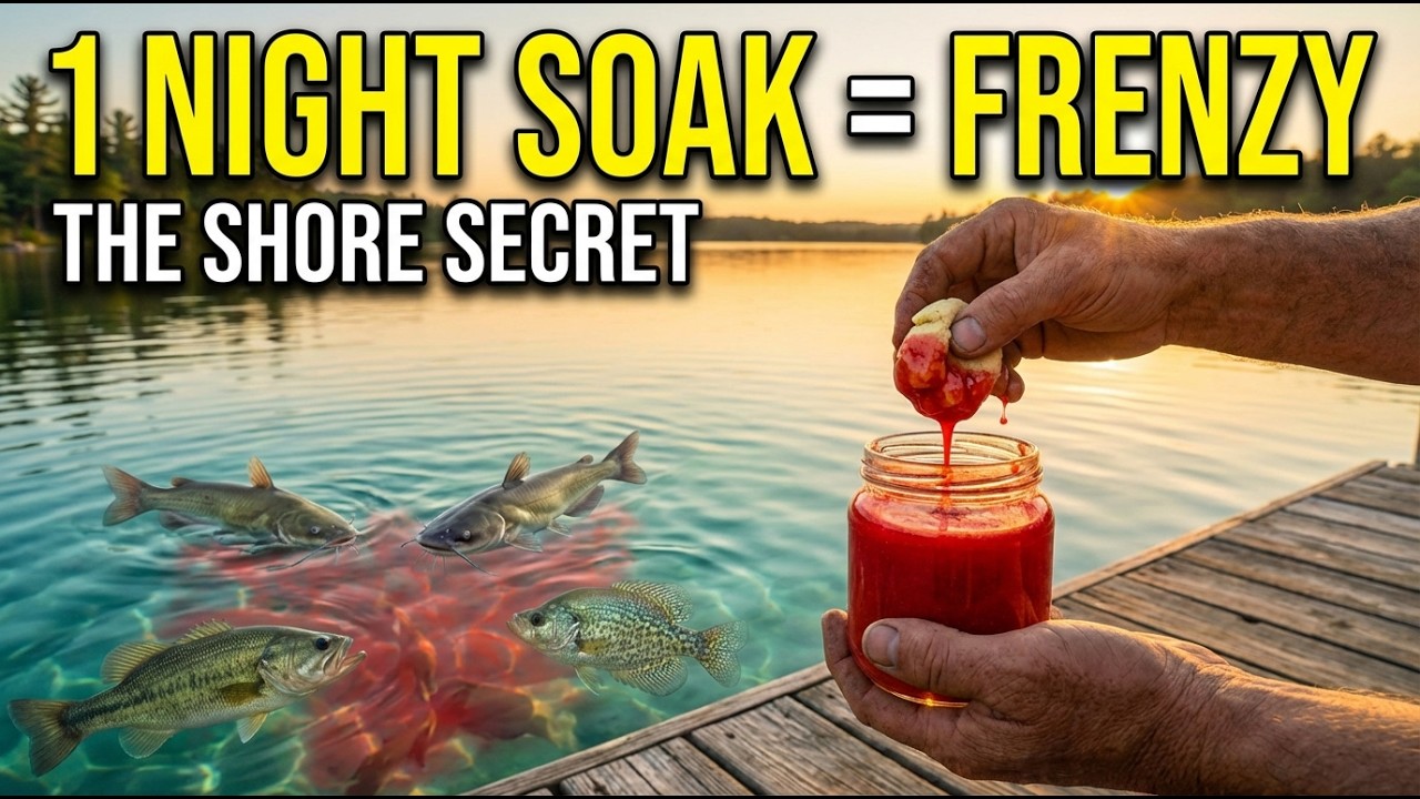 Soak Your Shore Bait in THIS Overnight — Fish Attack Like Injured Prey