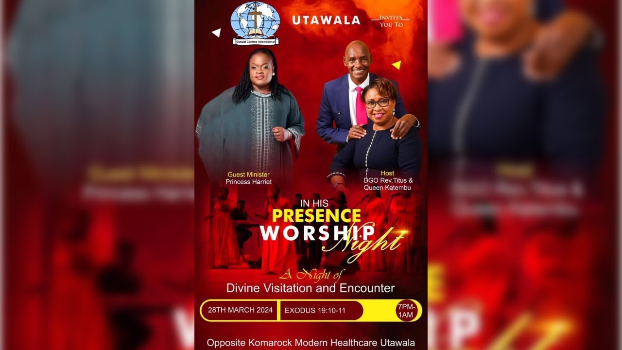 Gci Utawala In His Presence Worship Night